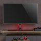 NanoRS RS167 Gaminga monitora statīvs ar RGB LED, 32-55\", līdz 40 kg