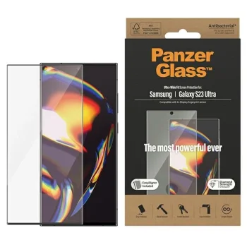 Закаленное стекло PanzerGlass Ultra-Wide Fit с аппликатором для Samsung Galaxy S23 Ultra