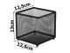 Metal Mesh Kitchen Room Basket Shelf, Different colours
