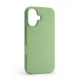 Чехол Etteri Silicone Mag для iPhone 16 6.1\" светло-зеленый