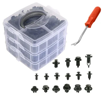 Set of car clips 625pcs