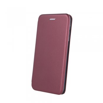 Xaiomi Redmi Note 9 Pro / 9s / Max Smart Diva Leather Case Cover Stand, Red | Telefona Vāciņš Maciņš Grāmatiņa