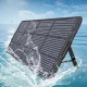 Choetech SC011 pārnēsājams saules lādētājs 200W, melns