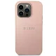 Guess Saffiano Strap vāciņš Apple iPhone 14 Pro Max, rozā