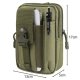 Taktiskā jostas soma + josta Trizand 24322, Zaļa | Tactical Waist Bag with Belt