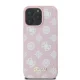 Guess iPhone 16 Pro Max vāciņš Peony Script MagSafe, rozā