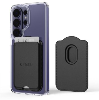 Магнитный кардхолдер для телефона Tech-Protect CH02 MagWallet MagSafe - Черный