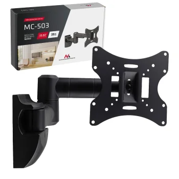 Maclean MC-503A B TV and Monitor Wall Mount, 13-42", 30 kg, Black