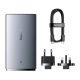 Tīkla lādētājs Baseus GaN5, 65W, USB-C, USB-A