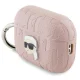 Чехол Karl Lagerfeld для AirPods Pro 2 Monogram Karl Head, розовый