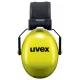 Защитные наушники uvex K30, складные, SNR 36 дБ, черные / красные
