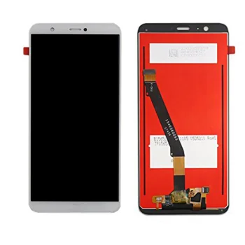 LCD Screen with Frame for Huawei P Smart, White (Refurbished)