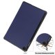 Lenovo Tab M10 (3rd Gen) (TB-328FU) Trifold Stand PU Leather Hard Protective Cover Case, Dark Blue