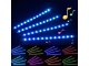 Car Interior RGB LED Strip Lights with Remote Control