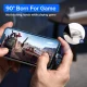 Magnētiskais leņķa USB-A uz USB-C kabelis Maclean MCE475, 2 m, melns