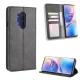 OnePlus 8 Pro Vintage Texture PU Leather Case Wallet Cover, Black | Чехол Книжка Кабура для...