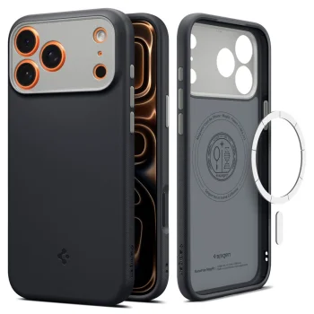 Spigen Nano Pop Mag vāciņš Apple iPhone 17 Pro Max, Melns