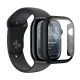 Aizsargstikls ar vāciņu Apple Watch Series 11 42mm AmazingThing Radix, melns