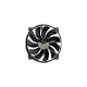 Thermaltake Pure 20 datora korpusa ventilators 200mm melns