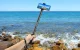 Металлическая селфи-палка Puluz PU641B 2м для Insta360 One RS/X2/X3/X4, черная