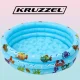 Kruzzel piepūšamais bērnu baseins, 80x30 cm, zils/daudzkrāsains