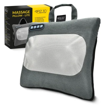 Apsildāms Shiatsu masāžas spilvens LITE, pelēks