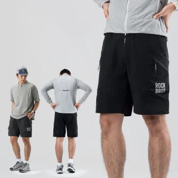 Rockbros YDDK015 sporta šorti ar jostu, izmērs XXXL, melni