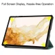 Samsung Galaxy Tab S9+ Plus (SM-X810, SM-X816B) Trifold Stand PU Leather Cover Case, Green | Чехол Книжка...