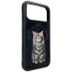 Nimmy Lucky Cat MagSafe Vāciņš iPhone 17 Pro Max - Melns | Phone Case Cover