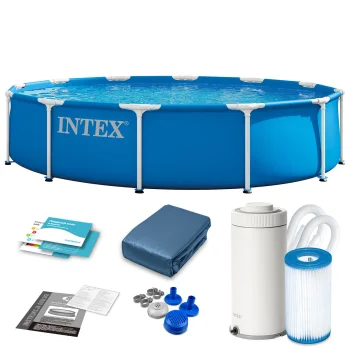 Каркасный бассейн Intex 28212 366 x 76 см, 10-в-1