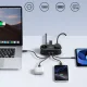 Сетевой удлинитель Orico AP3 65W GaN 6в1 2x AC 2x USB-A 2x USB-C, черный