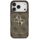 Guess 4G Big Logo vāciņš priekš iPhone 17 Pro - brūns | Phone Case Cover Brown