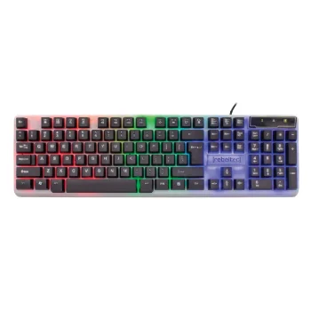 Игровая клавиатура Rebeltec NEON, многоцветная