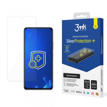 3MK Xiaomi Mi 11i 5G Antibakteriāla Telefona Aizsargplēve Silverprotection | Antibacterial Screen Protector