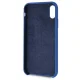 BMW Silicone M Collection vāciņš iPhone Xr, zils