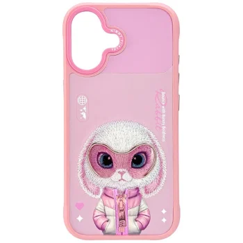 Nimmy Cool&Cute 2.0 Rabbit vāciņš Apple iPhone 17 rozā