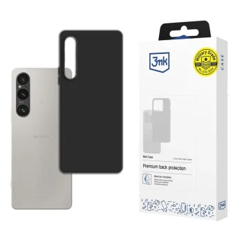 Sony Xperia 1 VI 3MK Matt Case Cover, Black | Матовый Чехол Кейс Бампер Обложка для...