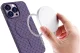 Плетёный чехол MagSafe для iPhone 14 Pro Max - тёмно-синий