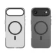 Чехол Magnetic Abrasive для iPhone 17 Air с поддержкой MagSafe, матовый черный