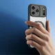 Чехол Dux Ducis Aimo Mag для iPhone 17 Pro с кольцом-подставкой, черный