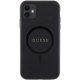 Guess iPhone 11 Case Saffiano Magsafe, Black