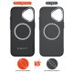 Tech-Protect iPhone 17 vāciņš Ion Carbon MagSafe, melns/sudraba
