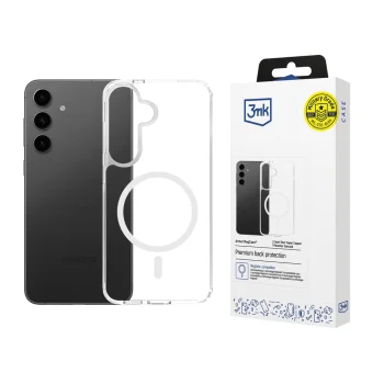 Чехол 3mk Armor MagCase для Samsung Galaxy S24 / S25 прозрачный
