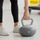 Mīkstā svarbumba 4FIZJO 12 kg, pelēka