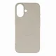 Чехол Liquid Silicone MagSafe для Samsung Galaxy S25, бежевый