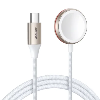 Joyroom induktīvais lādētājs Apple Watch 1.2m, balts (S-IW011)