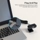 Webcam B1 PC Laptop Camera Full HD 1080P with Microphone, Black | Веб-камера для Компьютера...