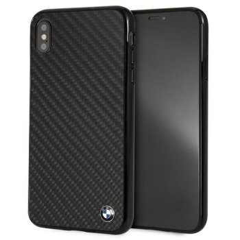 BMW Signature Carbon vāciņš Apple iPhone XS Max Melns