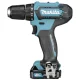 Аккумуляторная дрель-шуруповерт Makita DF333DSAE 12V, 2x 2.0Ah
