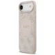 Чехол Guess 4G Circle Classic Logo MagSafe для iPhone Air - Розовый